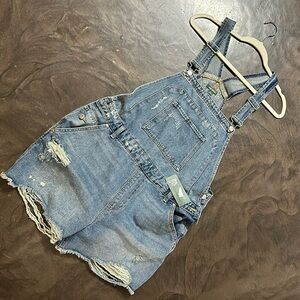 Overall Shorts NEW sz XL